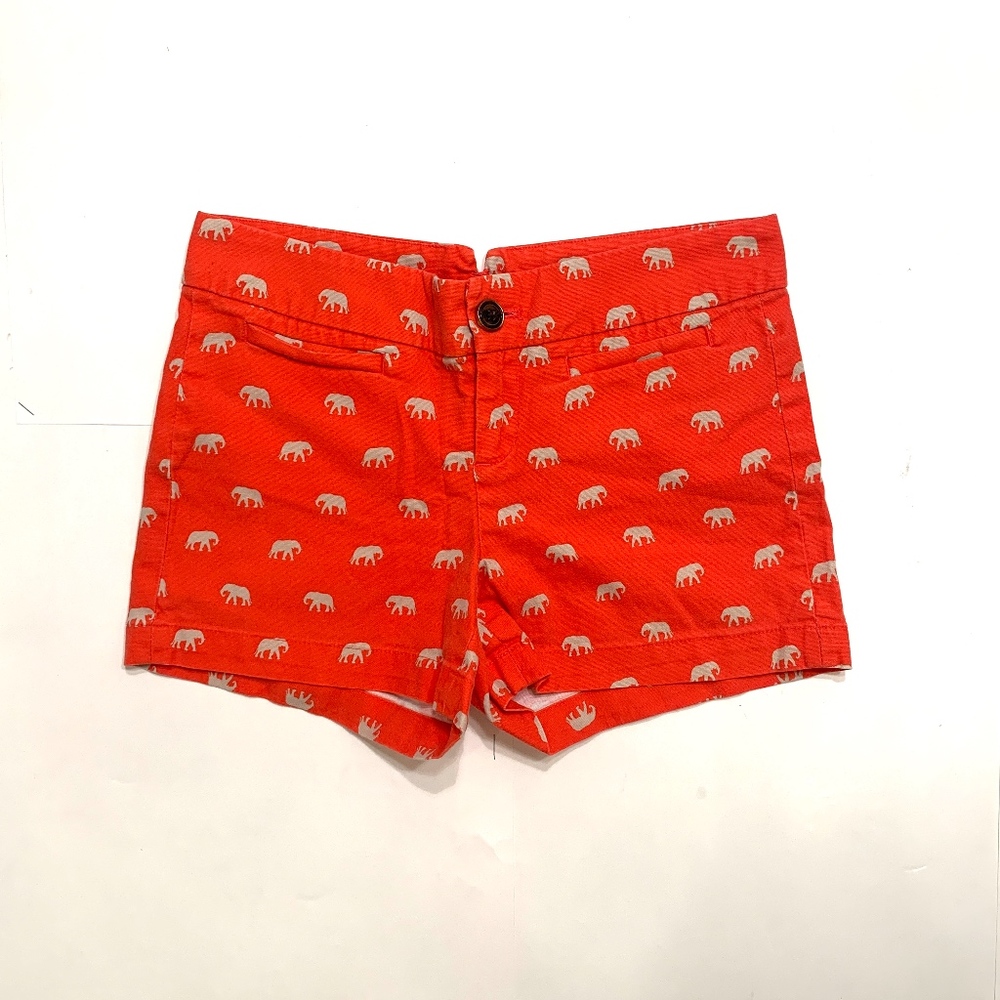 Banana Republic Orange Elephant Shorts